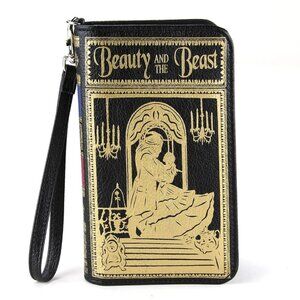 Beauty and the Beast Book Cover Wallet - Book Lover Gifts